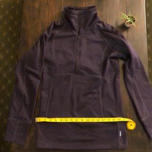 Burton AK Women’s Medium polartec 3/4 zip Tech Pullover.